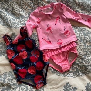 6-9 Month Baby Girl Swimsuit Bundle!